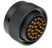 62gb-56t16-26pn Amphenol Limited, 62GB 26 Way Cable Mount MIL Spec Circular Connector PlugOlive, Pin Contacts,Shell Size 16, Bayonet