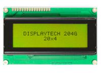 204g-bc-bw Displaytech 204G BC BW 204G Alphanumeric LCD Display, Yellow-Green on, Transflective