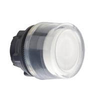 zb5ap1 Schneider Electric Harmony XB5 Series White Spring Return Push Button Head, 22mm Cutout, IP66, IP67, IP69(IP69K)