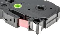 tze-232 Brother Red on White Label Printer Tape, 8 m Length, 12 mm Width
