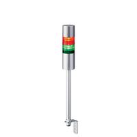 lr6-202ljbu-rg Patlite LR6 Series Coloured Buzzer Signal Tower, 2 Lights, 24 V dc, Pole Mount