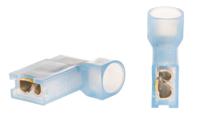 3-520339-2 TE Connectivity Ultra-Fast .187 Blue Insulated Female Spade Connector, Flag Terminal, 4.75 x 0.51mm Tab Size, 1.3mm² to