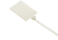 603-230 RS PRO Cable Ties, 350mm x 4.8mm, Natural Nylon, Pk-100