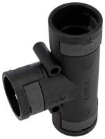 bvtd-232323gt PMA T Piece, Conduit Fitting, NW23 x 3 Nominal Size, PA 6, Black IP66 rating