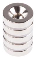 n844n Eclipse Neodymium Magnet, Length 6mm, Width 20mm