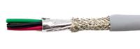 78344-sl005 Alpha Wire Ecogen Ecocable Mini Control Cable, 4 Cores, 0.61 mm² 20 AWG, Screened, 30 m, Grey Modified Polyphenylene