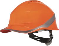 diam6wtrorfl Delta Plus DIAMOND VI WIND Orange Hard Hat, Ventilated