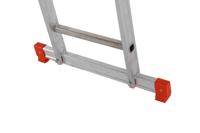 217-799 RS PRO 7 Step Steel Extension Ladder, 5.02mm Open Length