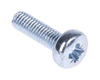 560-596 RS PRO Pozi M3 Pan Steel Machine Screws DIN 7985 x 10.0mm