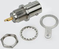 1-1337448-0 TE Connectivity Greenpar Series, Jack Panel Mount BNC Connector, 50Ω, Solder Termination, Straight Body