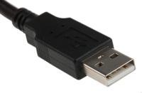 px04414m50 Bulgin USB 2.0, Male Mini USB B to Male USB A, 4.5m