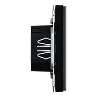 mtn6193-6010 Schneider Electric Black 3 Gang Cover