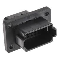 dt04-12pa-cl06 Deutsch, DT Automotive Connector Socket Black Panel Mount 12 Way DT04-12PA-CL06