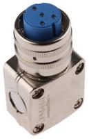 5320-040-06 Jaeger Circular Connector, 4 Contacts, Cable, Standard Connector, Female, IP50, IP54