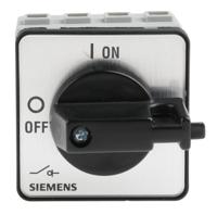 3ld2022-0tk11 Siemens 3P Pole Panel Mount Isolator Switch - 16A Maximum Current, 7.5kW Power Rating, IP65