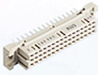 284174-284174-e ERNI 48 Way 2.54mm Pitch Class C2, 3 Row, Straight DIN 41612 Connector, Socket