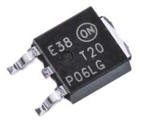 ntd20p06lt4g onsemi Type P-Channel MOSFET, 15.5 A, 60 V Enhancement, 3-Pin TO-252 NTD20P06LT4G