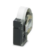 0803936 Phoenix Contact MM-EMLC Black on White Label Printer Tape, 6 m Length, 18 mm Width, 6m Label Length, 18mm Label Width