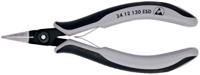 34-12-130-esd Knipex 34 12 Electronics Pliers, Flat Nose Pliers, 130 mm Overall, Straight Tip, 22mm Jaw, ESD