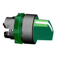 zb5ad503 Schneider Electric Harmony Series 3 Position Selector Switch Head, 22mm Cutout, Green Handle