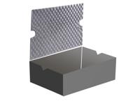 43863 Zarges K470 High Density Rectangular Foam Insert, For Use With K450 Case Mdoel 40721, K470 Case Model 40568