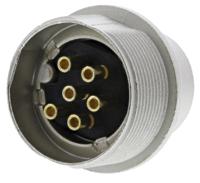 sfv-60 Lumberg, SFV 6 Pole M16 Din Plug, DIN EN 60529, 5A, 250 V ac IP40, Male, Panel Mount