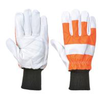 a290orrl Portwest Orange Buffalo Leather, Polyester, Elastic Glove 60 mm