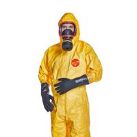 d13494990 DuPont Yellow Coverall, EN 1073-2, EN 1149-5, EN 14126, EU 2016/425, S