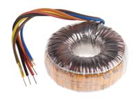 0050p1-2-012 Nuvotem Talema 230V ac, 2 x 12V ac Toroidal Transformer, 50VA 2 Output