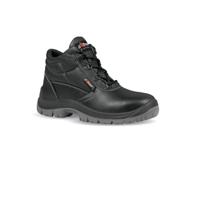 0uc20036-37 UPower Entry Unisex Black Stainless Steel Toe Capped Safety Shoes, UK 4, EU 37