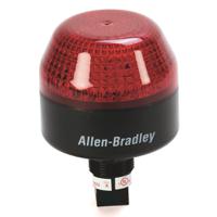 855pb-b24le422 Allen Bradley 855P Series Red Multiple Effect Beacon, 24 V ac/dc, Panel Mount, LED Bulb