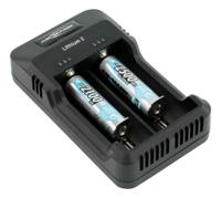 1001-0050 Ansmann Battery Charger For Lithium-Ion, NiMH AA, AAA, 26650, 22650, 18650, 18500, 17670, 16340, 14500 2 Cell with