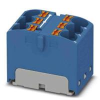 3273792 Phoenix Contact Distribution Block, 6 Way, 0.2 → 6mm², 32A, 630 V, Blue