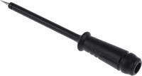 935982250 Hirschmann Fixed Test Probe, 2mm Tip, 50V ac, 4mm Socket, 1A