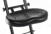 625-811 RS PRO Black Polyurethane Stool, 160kg Weight Capacity