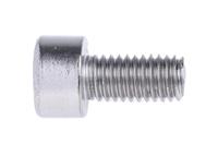 281-063 RS PRO Plain Stainless Steel Hex Socket Cap Screw, DIN 912, M5 x 10mm