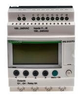 sr2b121fu Schneider Electric Zelio Logic Series Logic Module, 120 V ac, 240 V ac Supply, Relay Output, 8-Input, Discrete Input