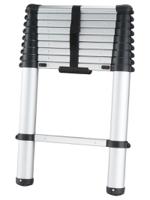 100599 Zarges Telescopic Ladder Aluminium 9 steps 2.9m open length