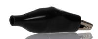 483-859 RS PRO Crocodile Clip, Nickel-Plated Steel Contact, 5A, Black