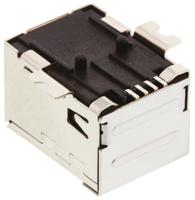 1-1734346-1 TE Connectivity Right Angle, SMT, Socket- Single Port Type B USB Connector
