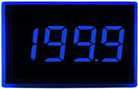 sp-300-blue Lascar Digital Voltmeter DC, LED Display 3.5-Digits ±1 %