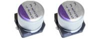 20svpk680m Panasonic 680μF Surface Mount Polymer Capacitor, 20V dc