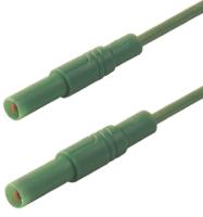 934077104 Hirschmann Test & Measurement, 32A, 1000V ac/dc, Green, 2m Lead Length