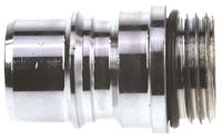 61640a8 Nito Hose Connector, Straight Threaded Coupling, BSP 1/2in 3/4in ID, 25 bar