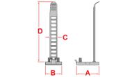 rnd-475-00471 Adjustable Cable Clamp PU=Pack of 100 pi
