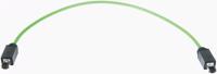 09457451175 HARTING, 20m Cat5, Green RJ45 to Male RJ45 Male, U/FTP Shielded, Terminated PVC Sheath