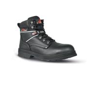 0um10054-45 UPower PERFORMANCE Black Composite Toe Capped Men's Ankle Safety Boots, UK 10.5, EU 45
