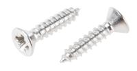 797-6153 RS PRO Plain Stainless Steel Countersunk Head Self Tapping Screw, N°6 x 5/8in Long 16mm Long