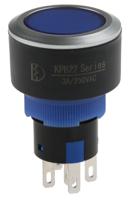 175-8234 RS PRO Illuminated Push Button Switch, Panel Mount, 22.2mm Cutout, SPDT, Blue LED, 250V ac, IP65