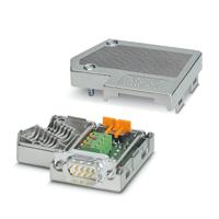 2744348 Phoenix Contact SUBCON-PLUS-PROFIB 9 Way Right Angle Cable Mount D-sub Connector Plug